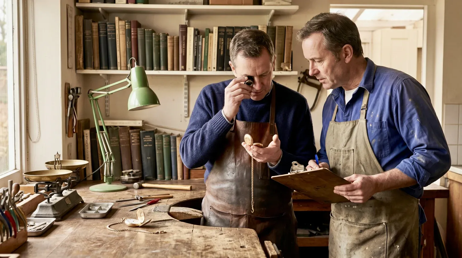 The Aurum Antiques team
